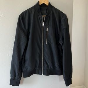 Mens H&M Black Nylon Jacket